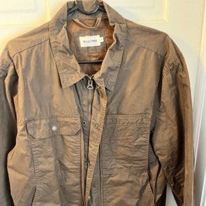 Taylor Stitch Longshore Jacket, Dark Oak Waxed Canvas - Size XL